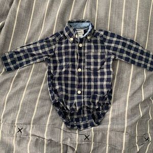 Button down onesie